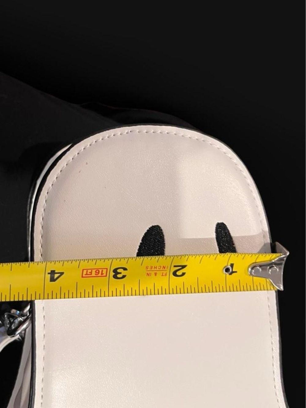 Brand New White Ghost Crossbody Bag - Cute Halloween Spooky Novelty Purse - Picture 5 of 8